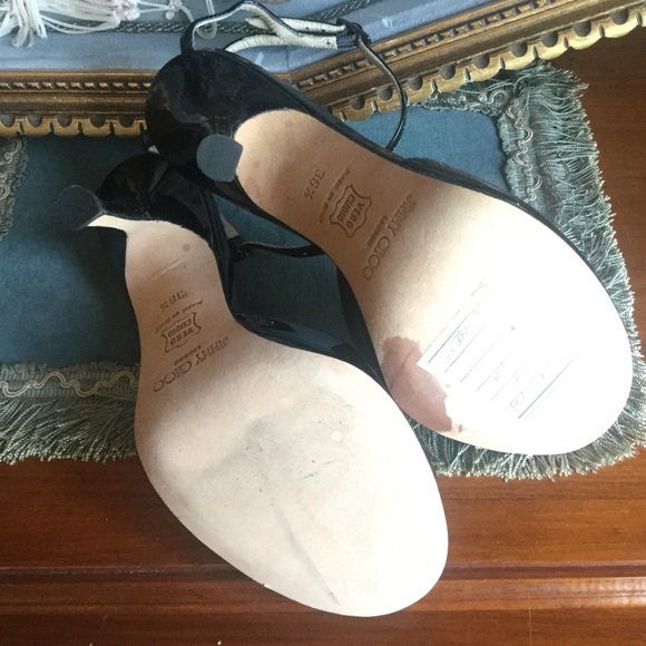 SOLD OUT Jimmy Choo Patent Anke Sandals SOLD OUT - Picture 5 of 8